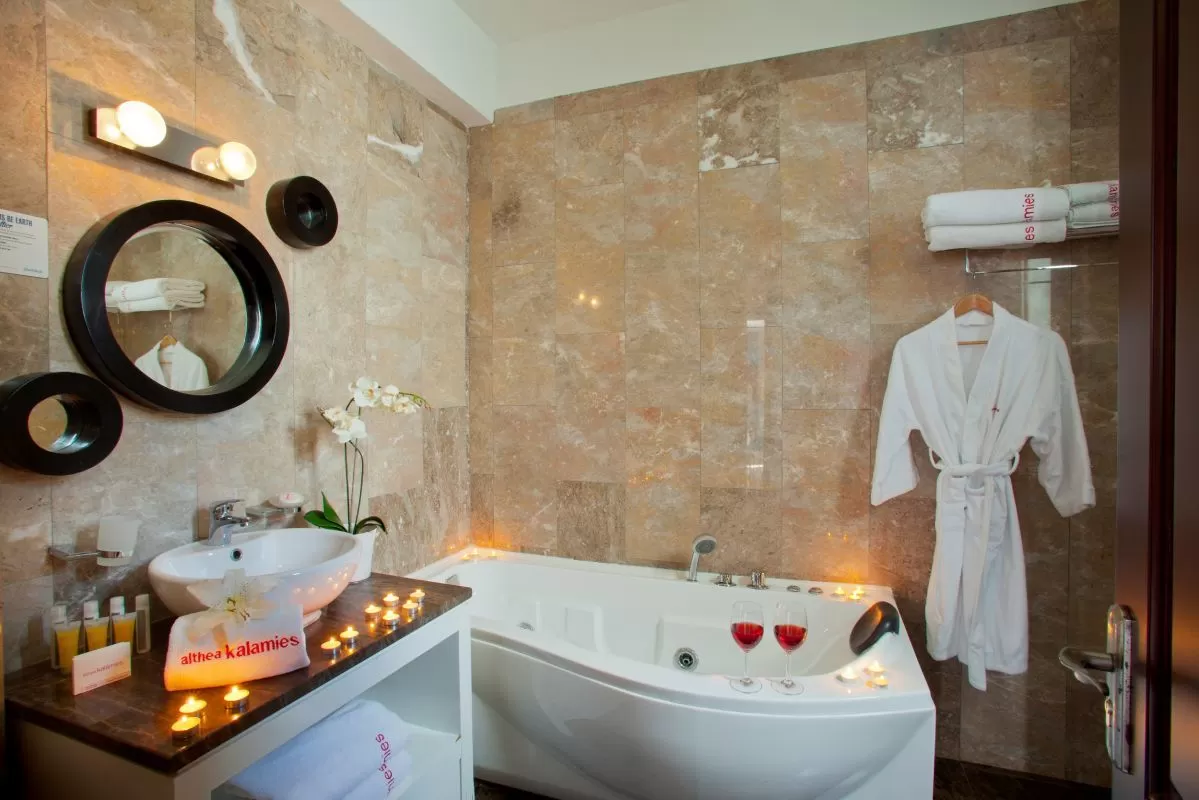 Louis Hotels - Althea Kalamies Luxury Villas - Badezimmer